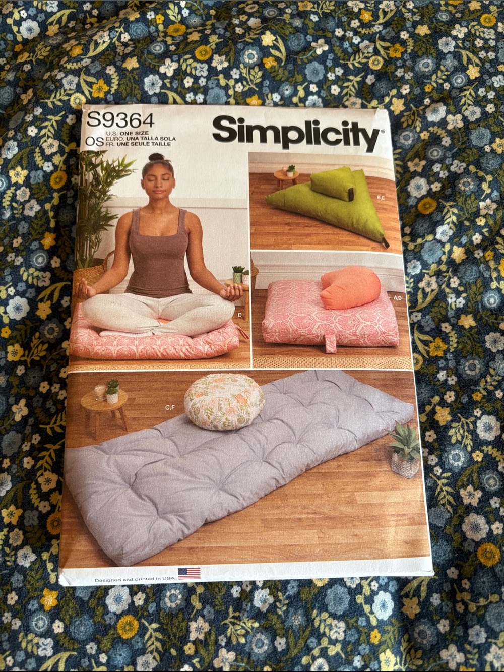 Simplicity S9364 Meditation Cushion